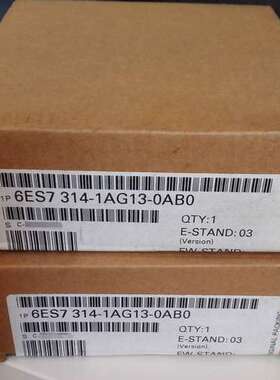 S7 300 6ES7314-1AG13-0AB0中央处理器模组 6ES7 314-1AG13-OABO