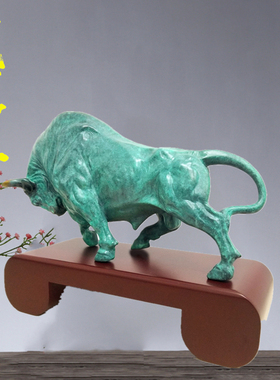 纯铜书房前台生肖工艺品送领导