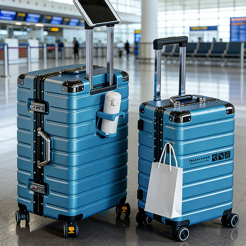 保罗三七开双封闭内衬大容量旅行箱新款拉杆箱时尚行李箱密码箱