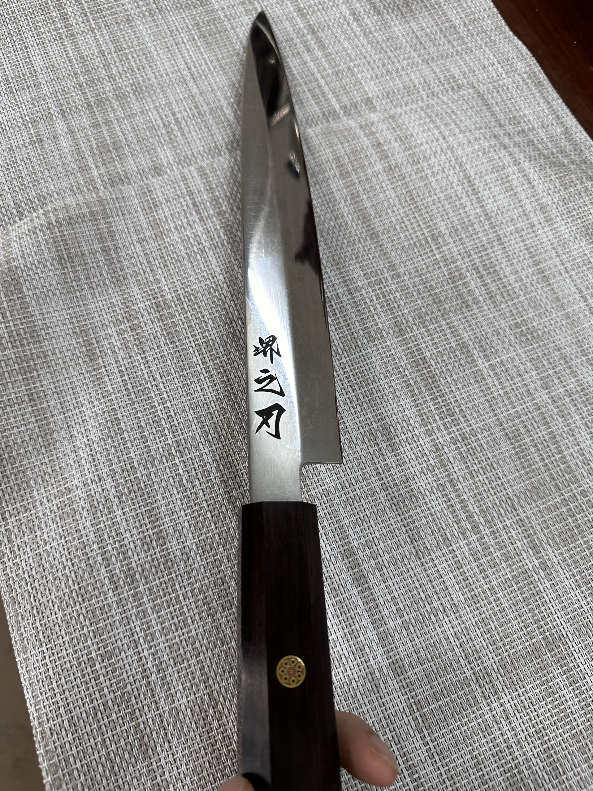 蛤仞料理刀鱼生刀日式柳刃刀厨刀刺身刀寿司刀三文鱼专用刀