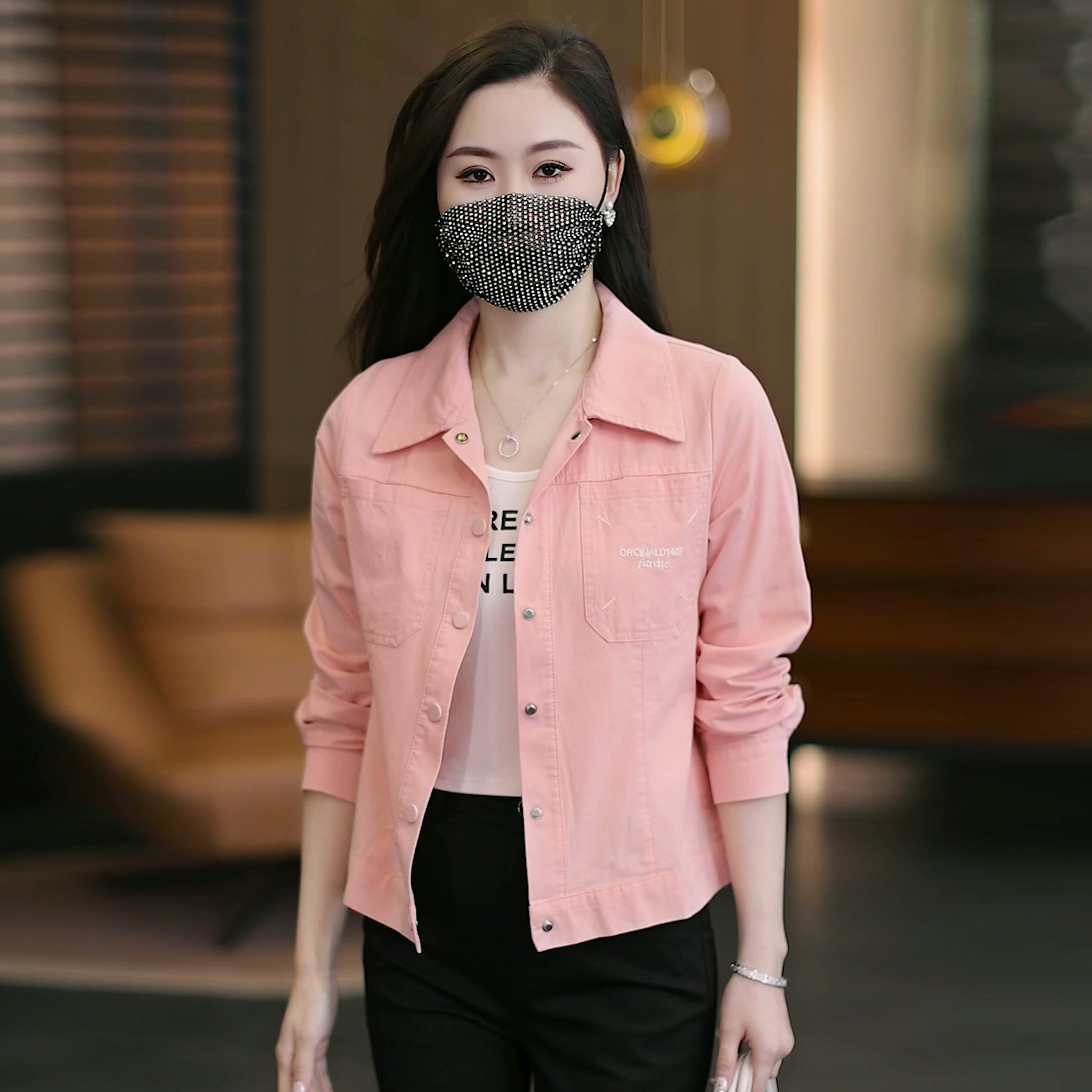 长袖衬衫外套女春季2026年新款衬衣时尚减龄显瘦休闲百搭女士上衣