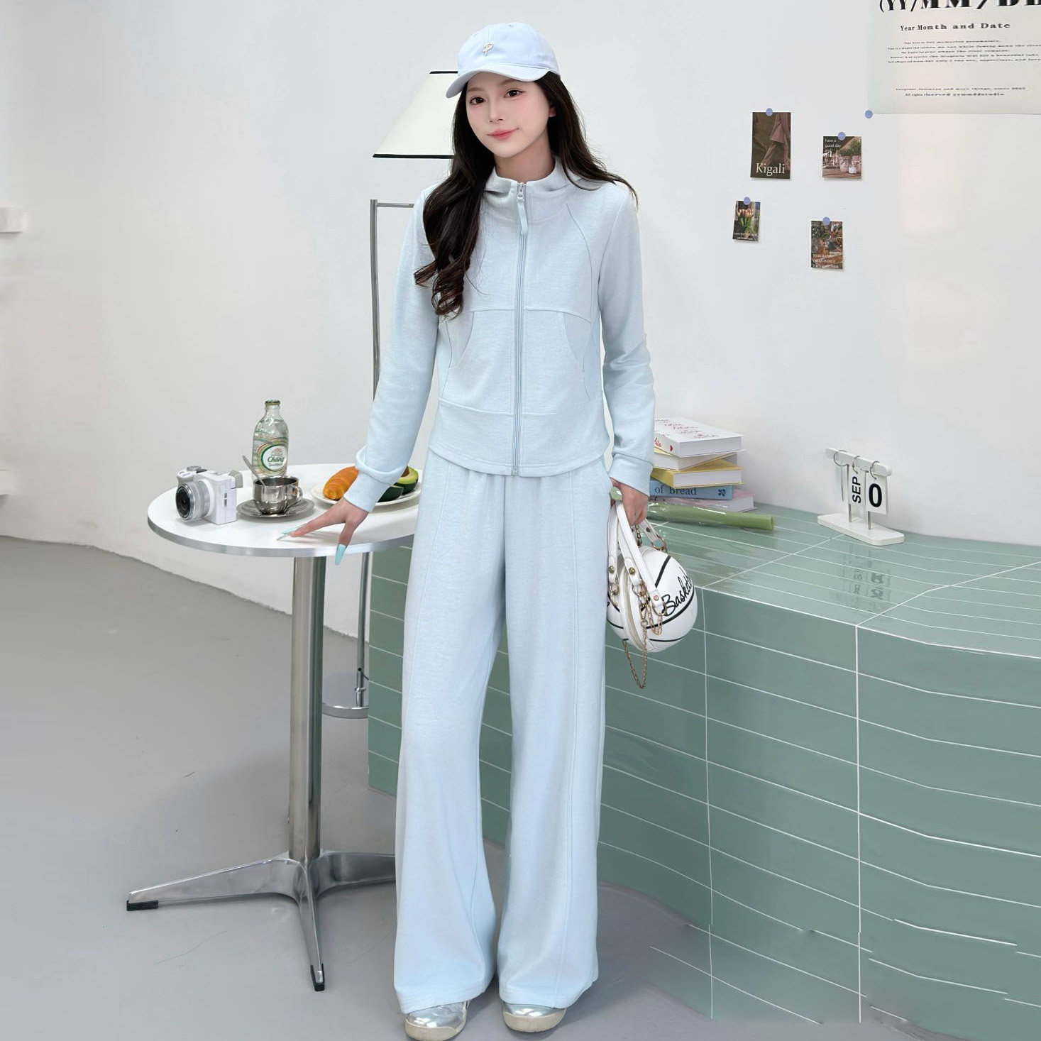 休闲运动套装女2026春季新款时髦洋气一整套高级感卫衣裤子两件套