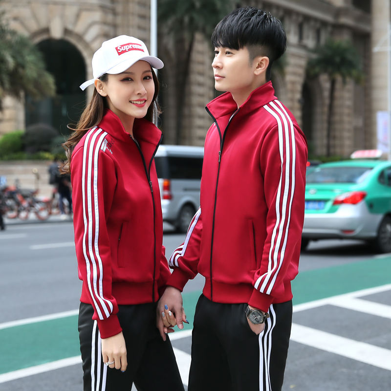 秋冬新款男女羽毛球服情侣装休闲运动服外套乒乓球比赛训练服上衣