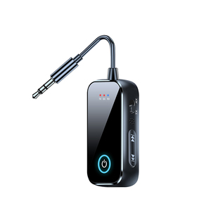 新款 蓝牙5.4接收发射器车载AUX二合一飞机电视音箱无线音频发射器