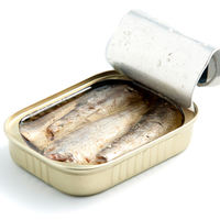 Guangxin Lianhua Sardine Canned Food without salt water, ready-to-eat boiled original flavor, 106gx3/10 cans thumbnail 2
