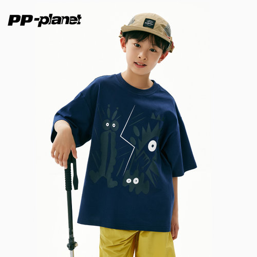 PP星球男童【凉感7A抗菌】夏T恤