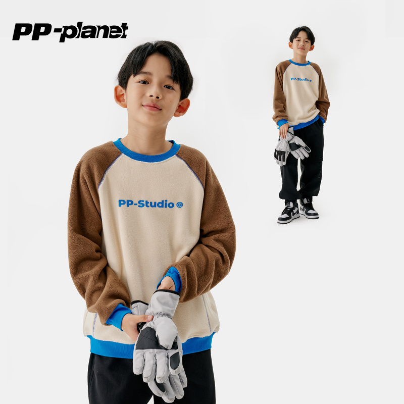 PP星球休闲长袖抗菌抗静电T恤