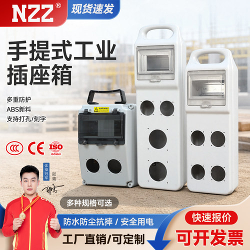 蒂凡思尼工地户外防水工业插座箱