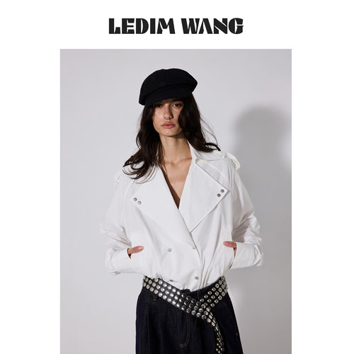 LEDIMWANG设计感长袖衬衣女