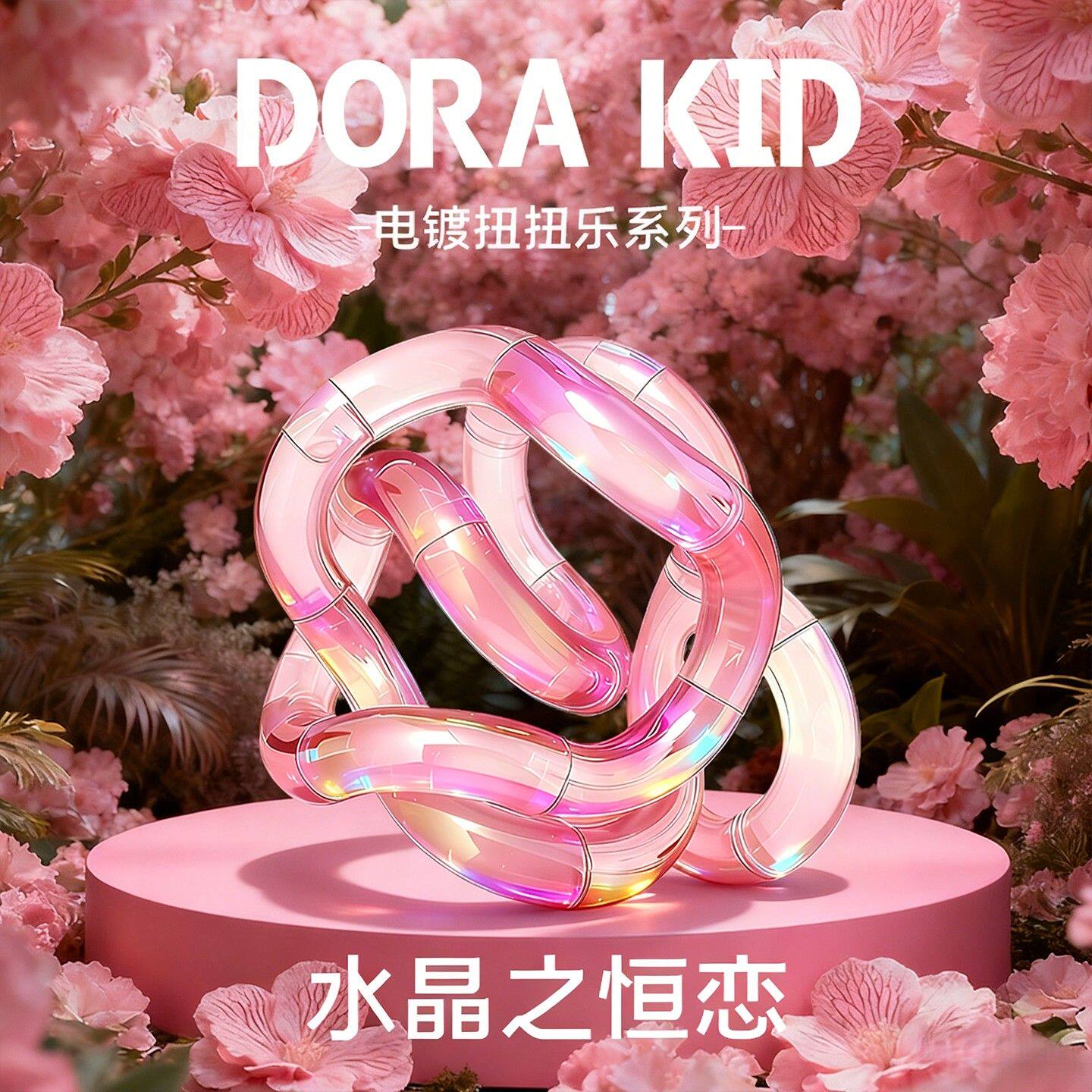 美国正版woko紫蝶扭扭乐温感变色