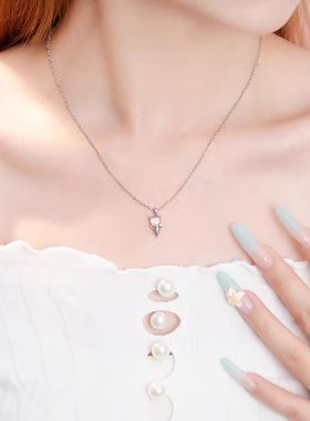 新款夏日海边系列冰激凌项链个性