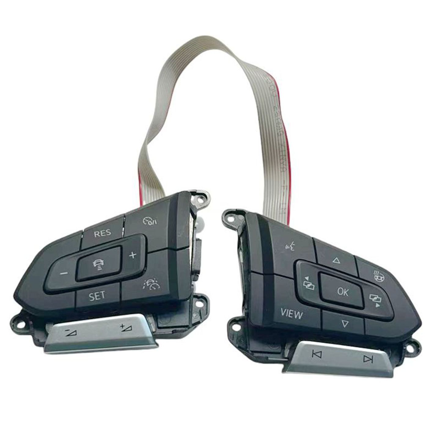 迈腾B8新款ACC多功能方向盘按键