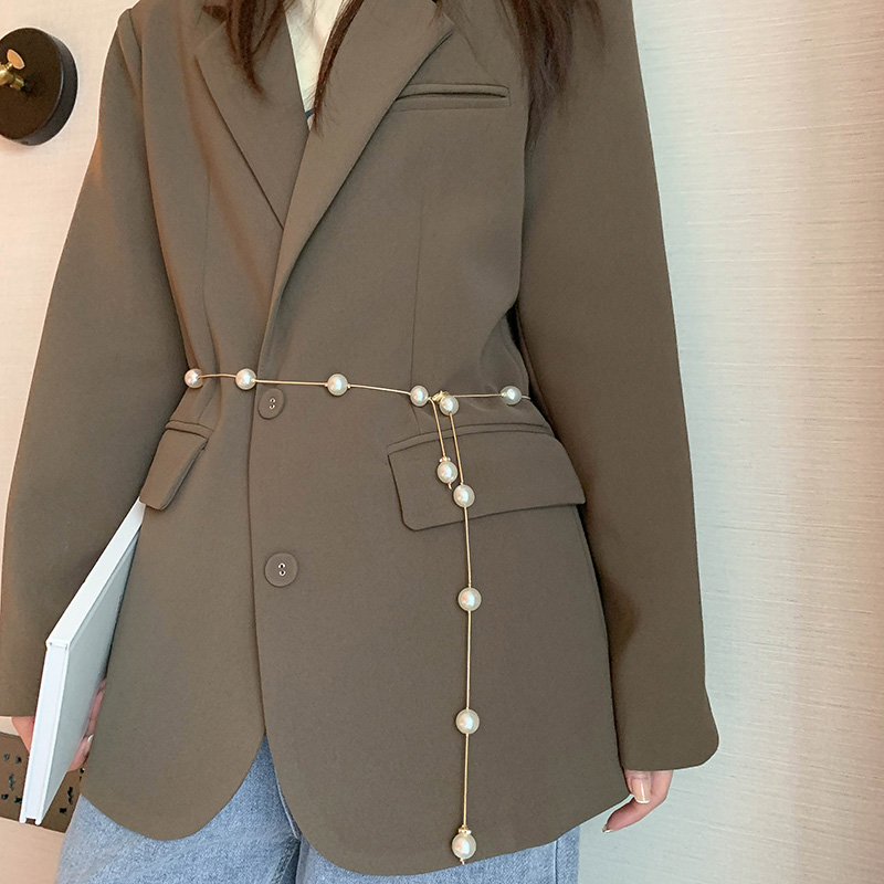 大衣西服百搭新款复古夏季腰带