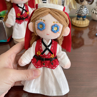 【成品定制】第五人格周边玩偶玩具商安妮娃娃纽扣眼手缝潮玩手办