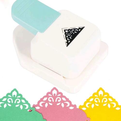 Corner Paper Punch大号儿童纸张边角压花器贺卡装饰花边打孔蕾丝