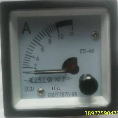 指针交流电流表CD4810A 15A 20A 30A 50A 75A 100A CD48  SQ48