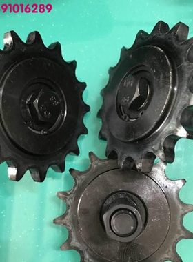 链轮10A16齿链轮涨紧轮惰轮RS50 16齿节距15875带轴承5分链轮