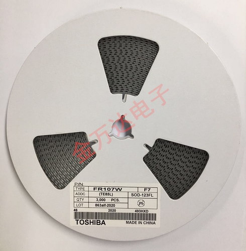 贴片快恢复整流二极管 FR107 FR107W F7 SOD-123FL 3K/盘 包邮