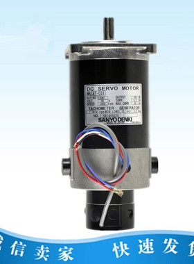 现货M818T-031火花机48V伺服电机马达SANYO三洋T818T-036直流电机