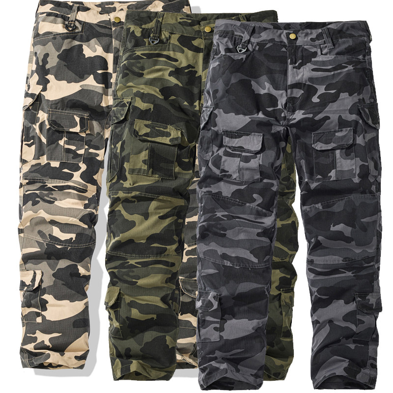 迷彩裤男士多色大码长裤休闲工装裤1405P45，男装工装外套，星座1201