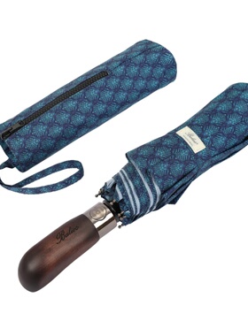 Balios英国雨伞实木手柄男士自动折叠雨伞高级贵族伞送礼现货顺丰