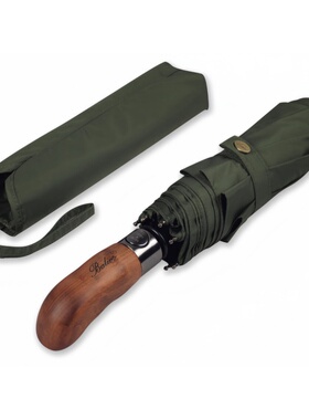 Balios英国雨伞实木手柄男士自动折叠雨伞高级贵族伞送礼现货顺丰