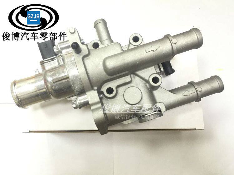 适用于科鲁兹1.6新景程 铝节温器底座英朗发动机冷却器节温器图片