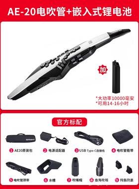 高档0ROLAND罗兰电吹管AE20AE3中老年人初学者专业克萨斯乐器葫