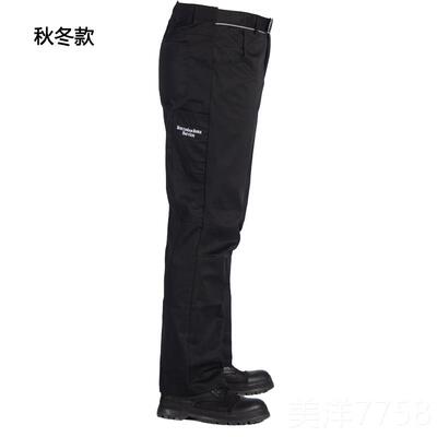 高档春季奔驰工作服男裤4s店售后工装保汽修车间工地磨耐劳服秋裤