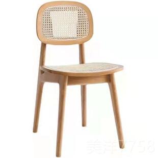 高档北欧简约长实木餐桌白蜡木客厅家办公桌工作会台洽谈桌议桌饭