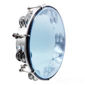 高档双排寸彩色可透调铃1鼓手拍鼓明鼓面奥尔0夫打击乐器乐队演出