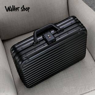 高档Walker 箱文h件保险箱工具箱公S文 op奢手提箱轻全铝合金密码
