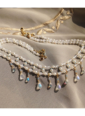 中国风珍珠玛瑙lolita工期软璎珞