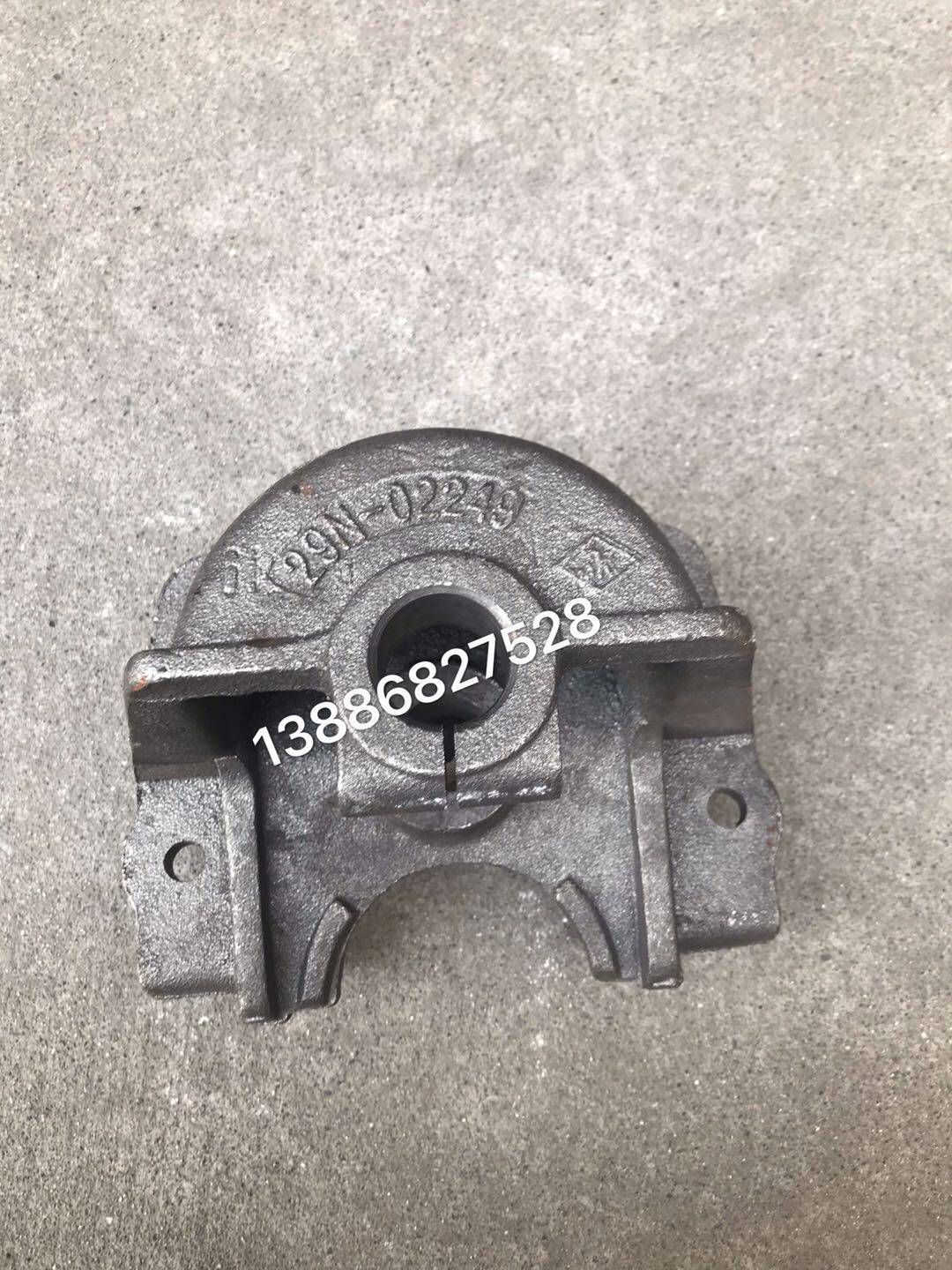 适配东风天锦特商大运风度三环昊龙汽车前后钢板吊耳钢板固定支架