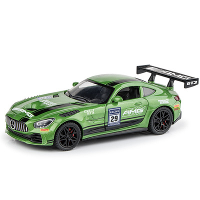 梅赛德斯奔驰amggt玩具车 大g车模amgone合金模型1比18 sls 1比64