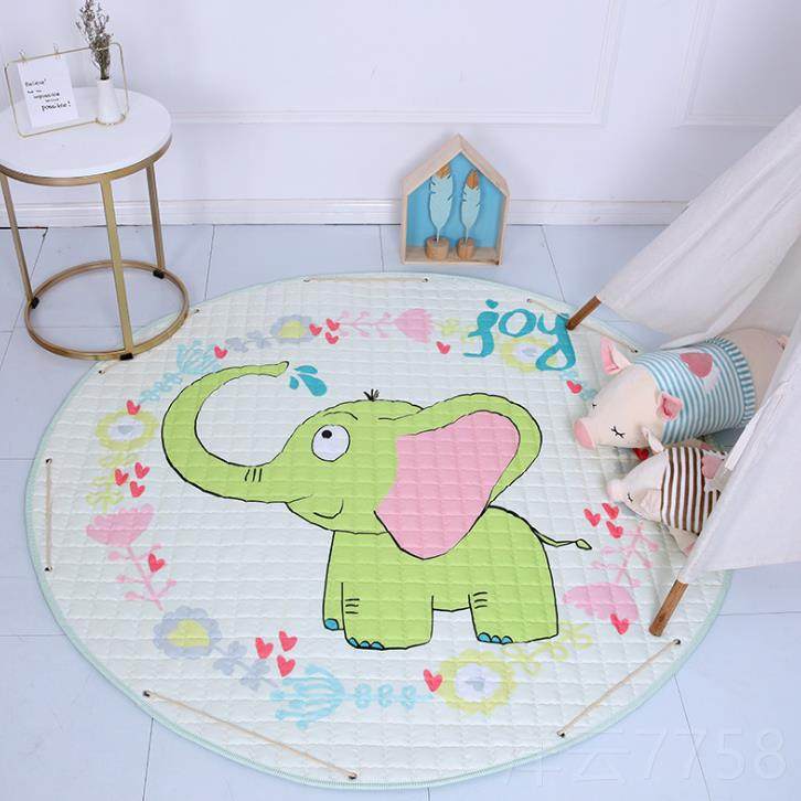 高档isn形宝宝爬行垫卡通防滑多垫功能圆布质地垫儿童玩具收纳游,玩具/童车/益智/积木/模型,爬行垫,淘宝优惠券,粉丝福利购,淘宝优惠卷