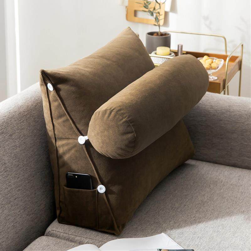 高档北欧雪尼尔三飘立体调枕节大靠垫床头腰靠角窗靠垫子抱垫可拆,居家布艺,靠垫/抱枕,淘宝优惠券,粉丝福利购,淘宝优惠卷