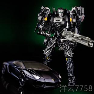 高档酷变宝禁闭暗版手汽车机器益人男孩变形玩具动拼装智金刚模黑