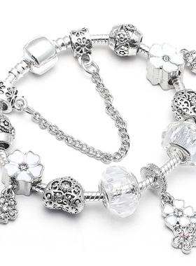 潘家手链春天系列 diy精品珠宝 魅力女士手链 义乌工厂货源