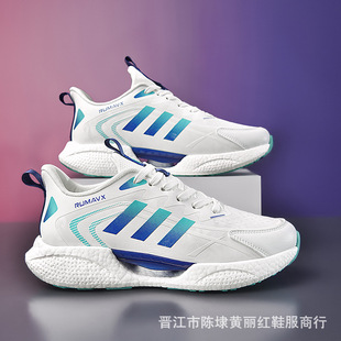 街尚仔秋冬款透气鞋服情侣款领跑者真爆实心底情侣慢跑鞋男鞋3001