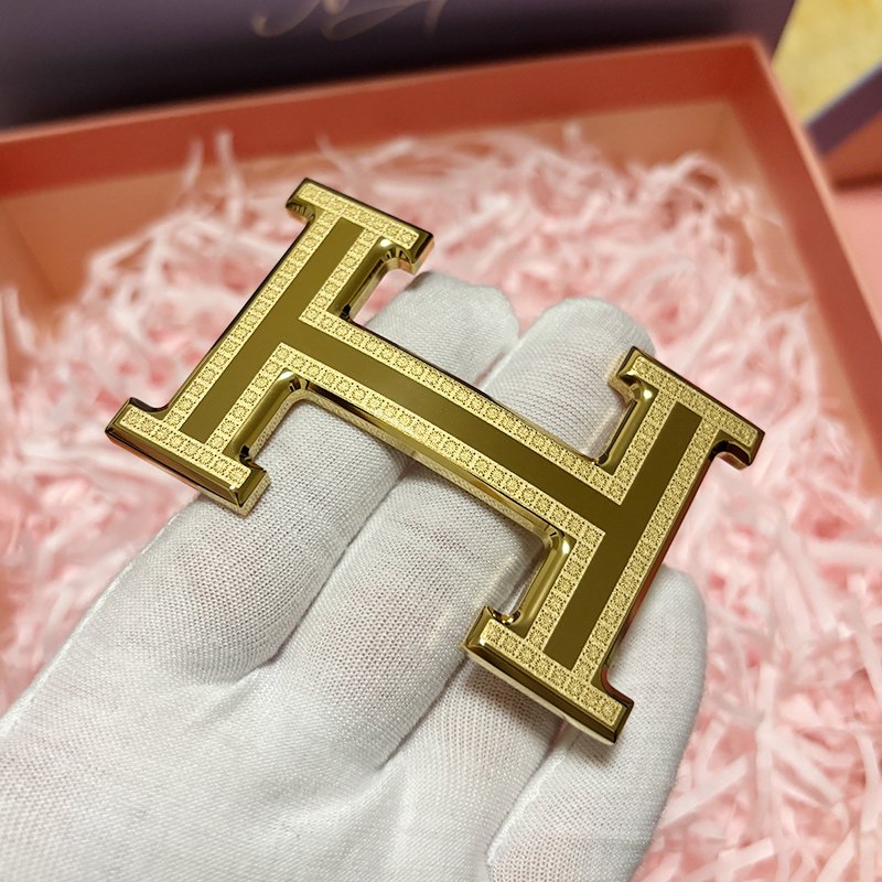 新款不锈钢H字母皮带扣头内穿扣