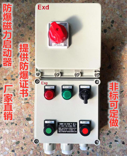 防爆磁力启动器控制箱