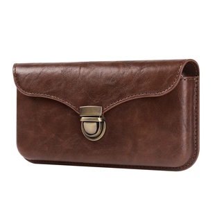 6.1 横款 5.5 6.7 6.9英寸屏 手机包插按扣单层穿皮带挂扣腰包6.5