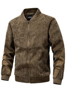 男装 棒球领夹克外套男 TEMU SHEIN 亚马逊