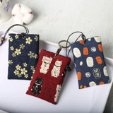 Ткань, чехол для проездного и картхолдер ручной работы, бейджик, защитный чехол подходит для мужчин и женщин