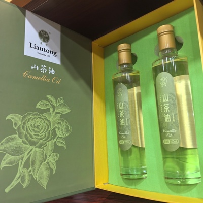 武义莲童山茶油500mlx2礼盒