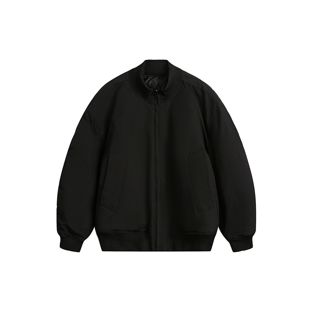 B347-A07-特P55 现货爆款廓形飞行短款棉服 100%聚酯纤维