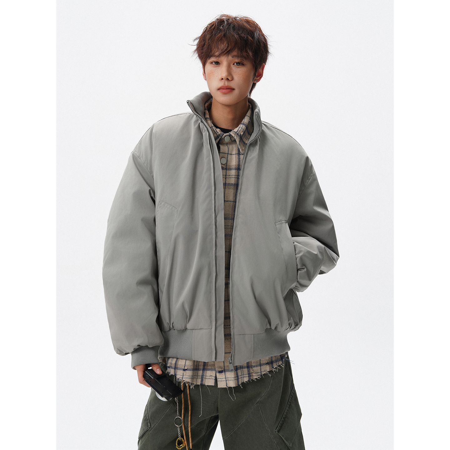 B347-A77-特P50现货供应冬季男士短款棉衣，男装棉衣，电商B347(原C409)