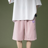 C409-D172-P30-控45冰丝夏季中性五分裤宽松短裤男，男装休闲裤，电商B347(原C409)