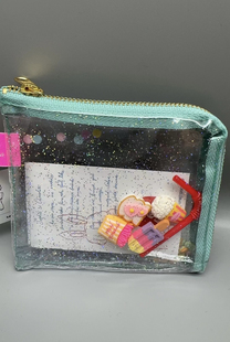 日本Curly Collection卷发女孩Sophie et Chocolat透明L包